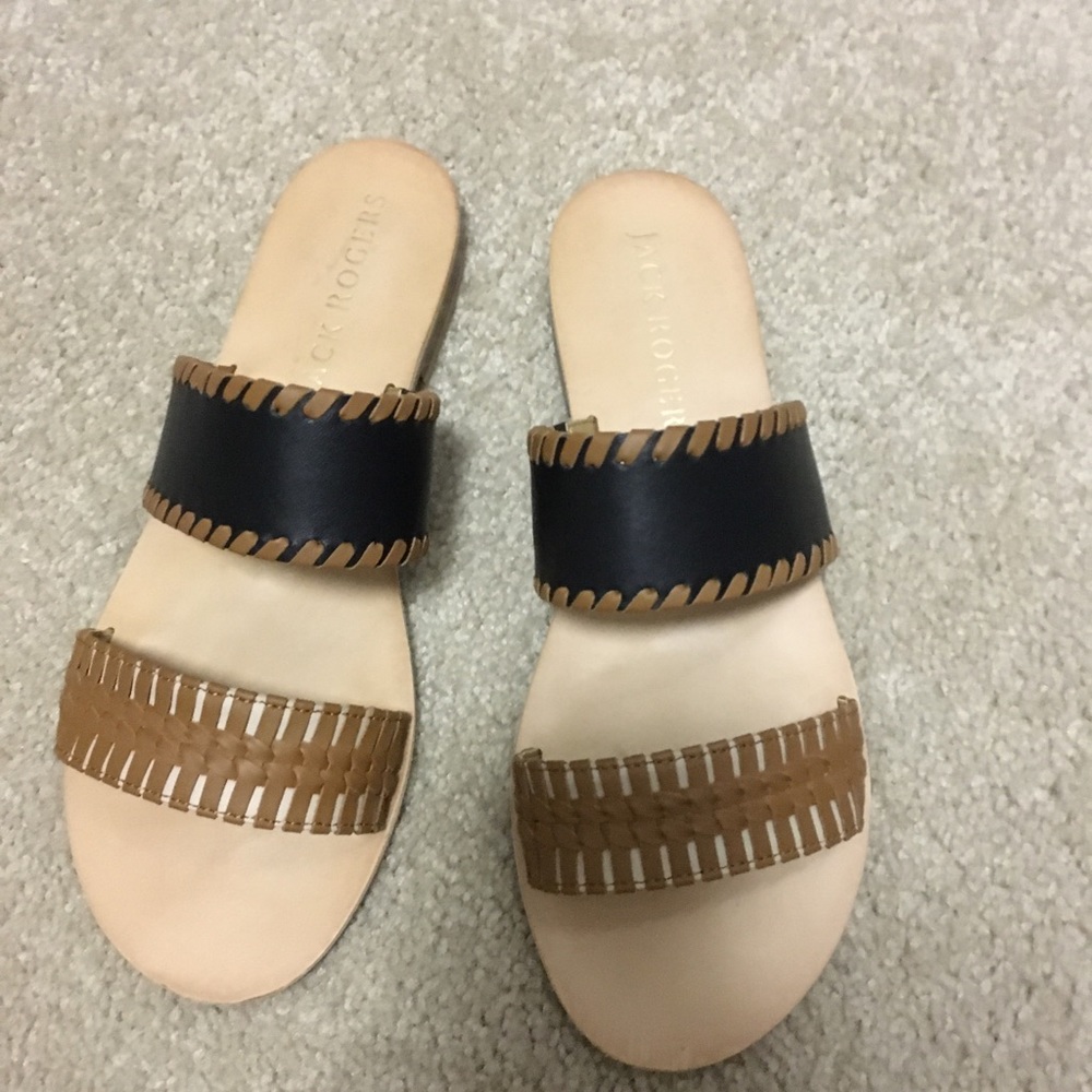 Like new Tinsley slide Jack Rogers.